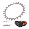 Robotic Lawnmower Spikes with Screws for 225mm Metal Traction Wheel