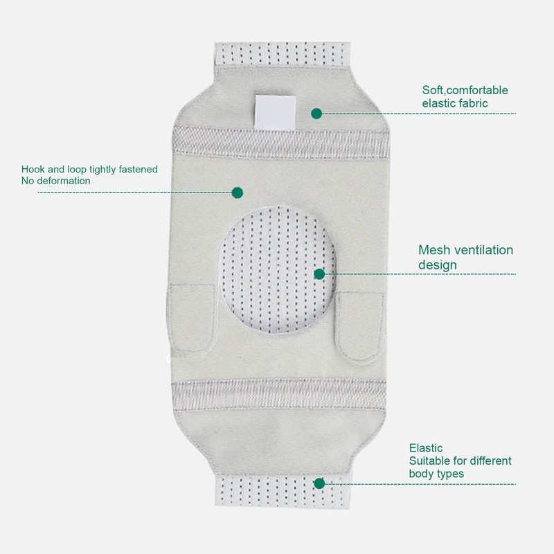 Abdominal Ostomy Belt Elastic Breathable Colostomy Hernia Support Belt for