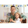 The Dreidel Company Jerusalem Hanukkah Candles Menorah Candles Single-Pack, Chanukah