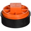 IPS 86390 3-Inch T-Cone Cleanout Test Plug, 1-Pack