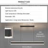 Matven Linear Pendant Lights Kitchen Island, Dimmable LED Chandeliers for