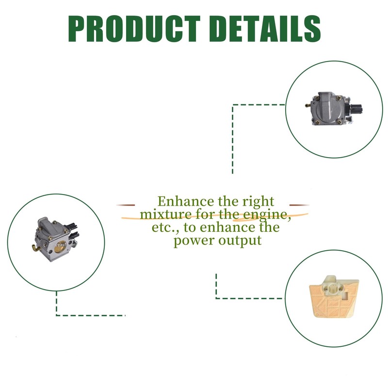 ALL-CARB Carburetor With Air Filter Replacement for Stihl MS360 MS340