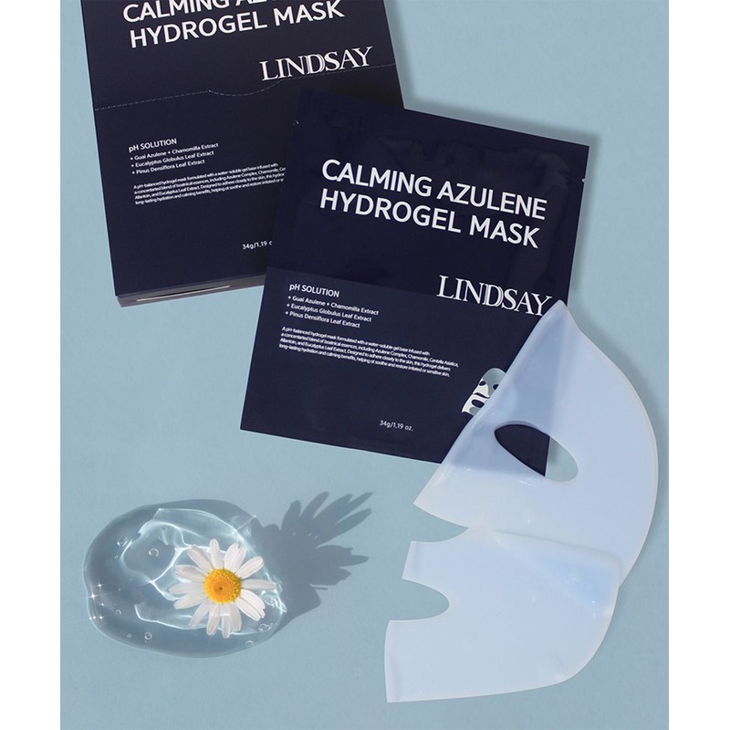 Lindsay Hydrogel Daily Mask Madeca Azulene Moisture Calming Gel Mask