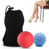 Massage Balls Lacrosse Ball Massage for Back Yoga Physio Musculaire