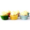 Xlloest Mini Cupcake Liners Muffin Wrappers Rainbow Bright Baking Cups
