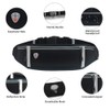 GORWRICH Running Belt with Waterproof Adjustable Elastic Strap, Sweatproof waistpacks