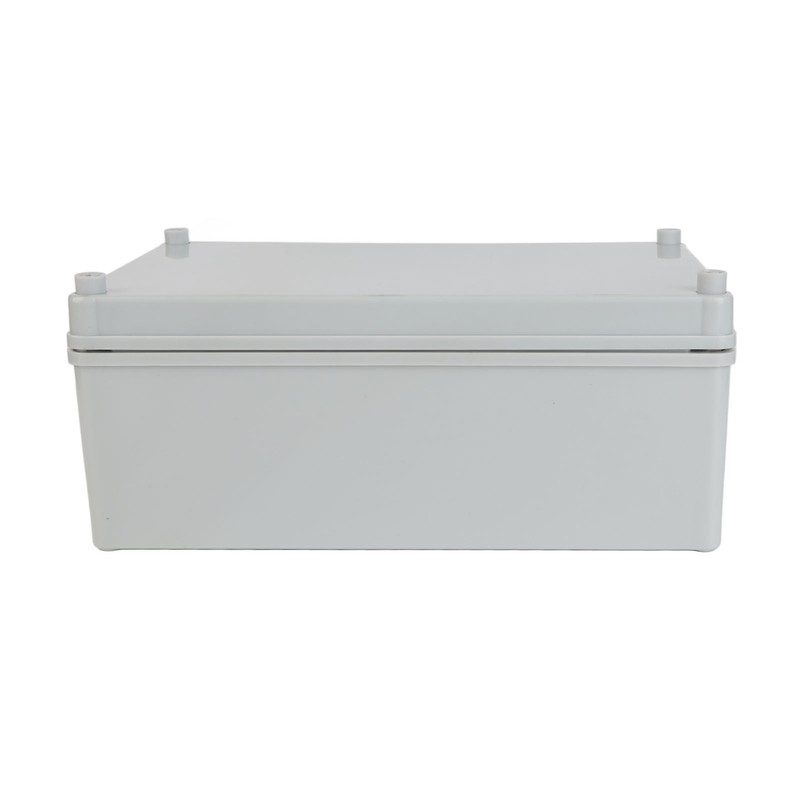 Power Junction Box with Mounting Plate ABS Plastic DIY Electrical