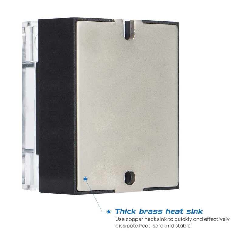 CGELE Solid State Relay SSR-25DA with Heat Sink DC to