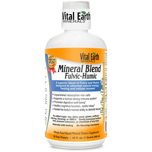 Vital Earth Minerals Fulvic Humic Mineral Blend Liquid – Fulvic