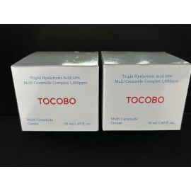 Tocobo Triple Hyaluronic Acid 10% Multi Ceramide Cream 1.69oz (2 Pack)
