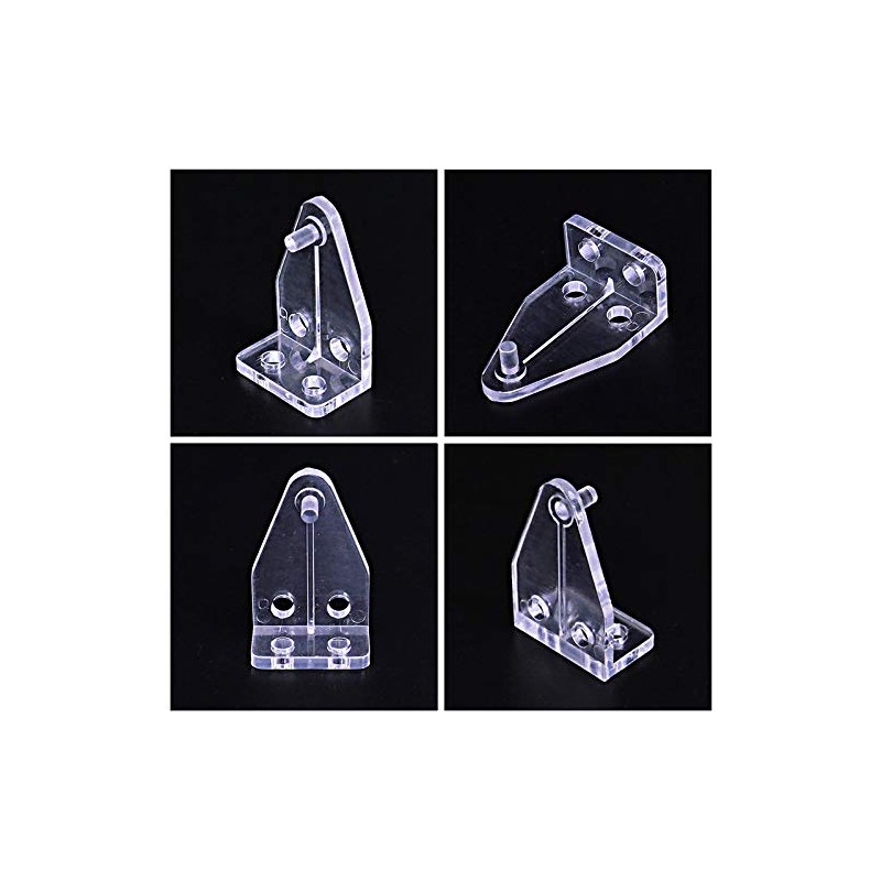 DBOO Mini Blind Brakets 4 PCS 2" Blind Hold Down