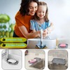 Silicone Bathroom Soap Dishes,Shower Soap Holder with Drain, Sponge Holder