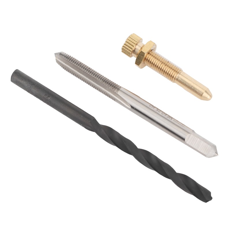 Idle Screw Kit Carburetor Repair Tool with Drill Tap for