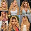 Honey Blonde Lace Front Wigs Human Hair 13x6 Ombre HD