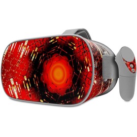 Decal Style Skin Wrap Compatible with Oculus Go Headset - Eights Straight (Oculus NOT Included)
