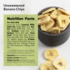 NUTS U.S. - Unsweetened Banana Chips | No Sulphure, Added
