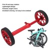 MEIJUN Easy Wheel Extension Telescopic Bar Easy Wheel Set 80mm