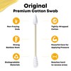 TerpTitans Original - Stiff Bamboo Cotton Swabs, 1200 Count —