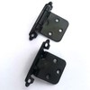 1/2 Inch Overlay Cabinet Door Hinges, Flush Cabinet Hinges, Matte