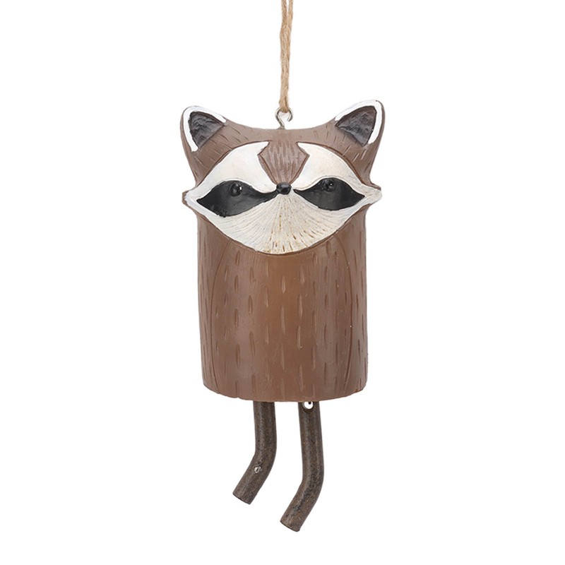 Rustic Hanging Animal Wind Chimes Resin Hand Made Natural Garden