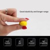 100 Pcs Rounds Refill Compatible Bullet Balls, Yellow Foam Bullet