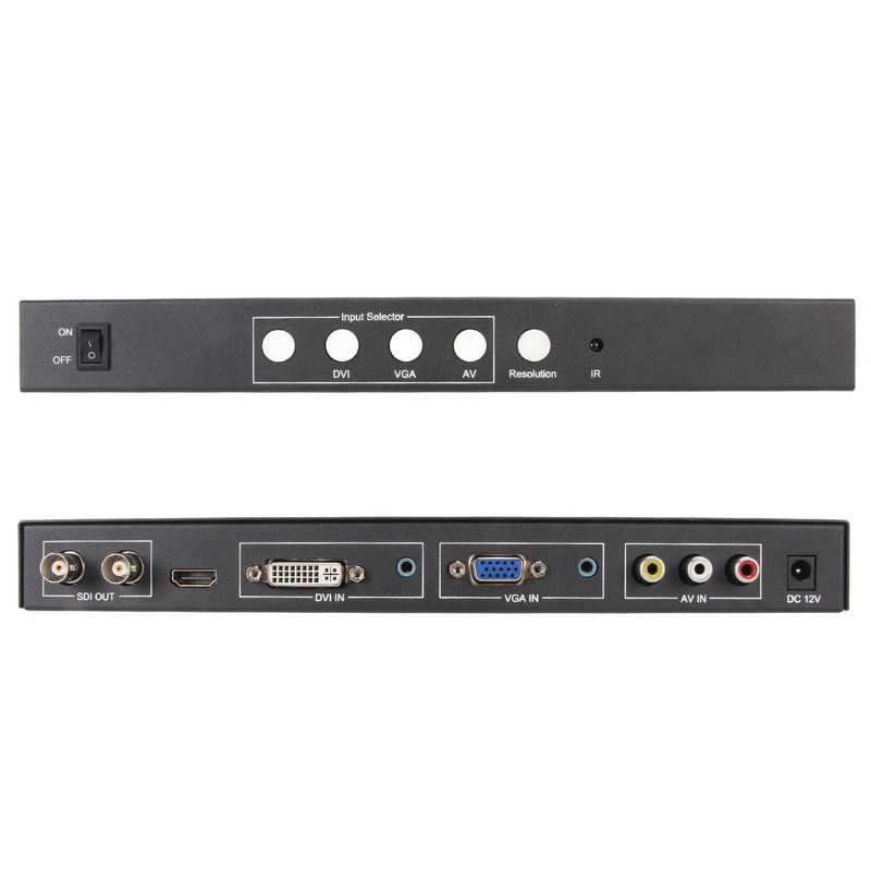 Multi Video Format to SDI Converter HD 3G SDI 1080P60