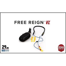 Plugfones FreeReign Industrial Headphones Bluetooth Volume Limiting 82dB limit