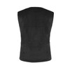 Tyuduo Chaleco medieval renacentista pirata gótico steampunk para hombre (negro,
