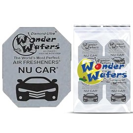 Wonder Wafers Car Air Fresheners - Individually Wrapped (100, Nu Car)