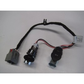 NennoPro™ 2021-23 Dodge Charger Police Console Wiring Harness Kit Dual 12V Power Ports