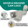 Olympus Lock Padlockable Cam Locks | DCP Series US26D Satin