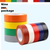 Romeda 9 Pack Coloured Electrical Tape, Electrical Tape Colours Water,