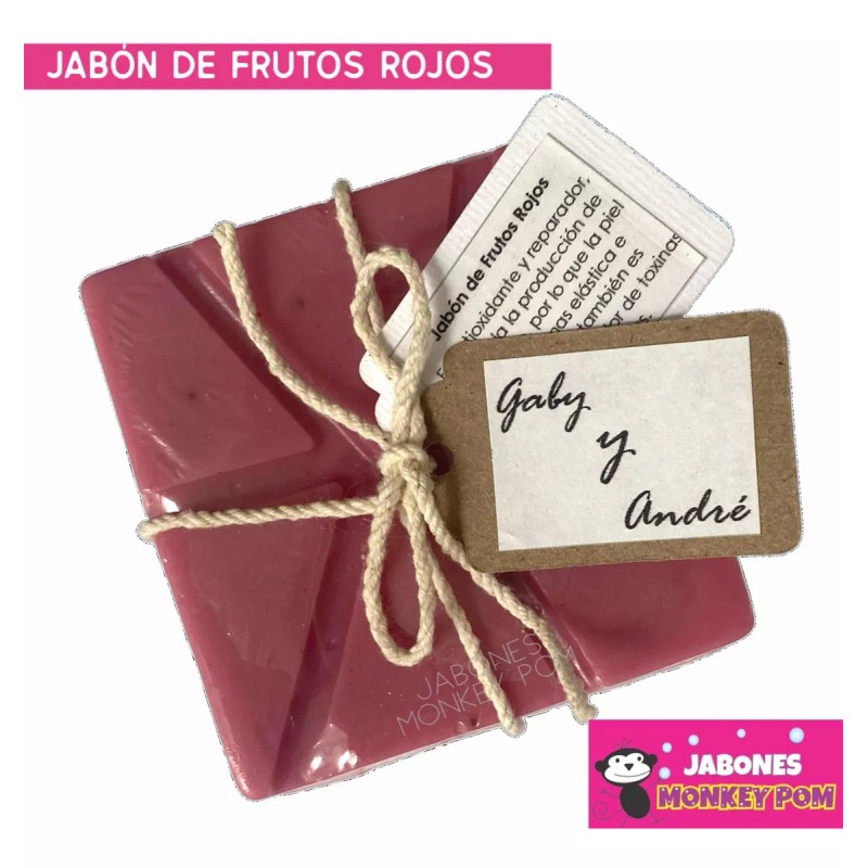 Jabones Monkey Pom 25 Jabones Artesanales Recuerdos Personalizados + 100