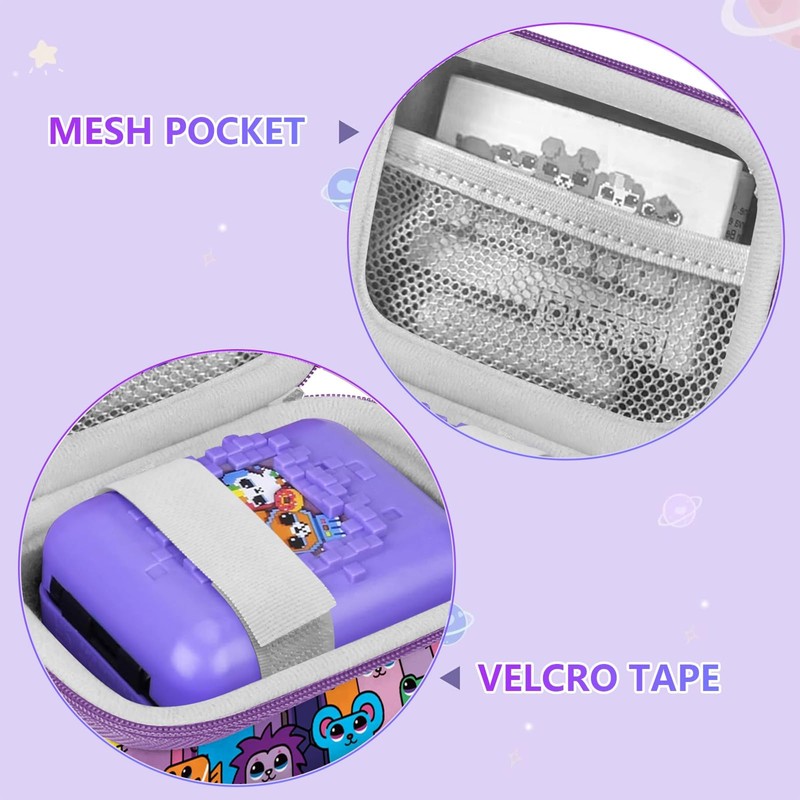 Leayjeen Hard Carrying Case Compatible with Bitzee Interactive Toy Digital