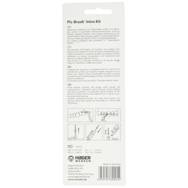 Pic-Brush Intro Kit blau transparent – 4 Stück