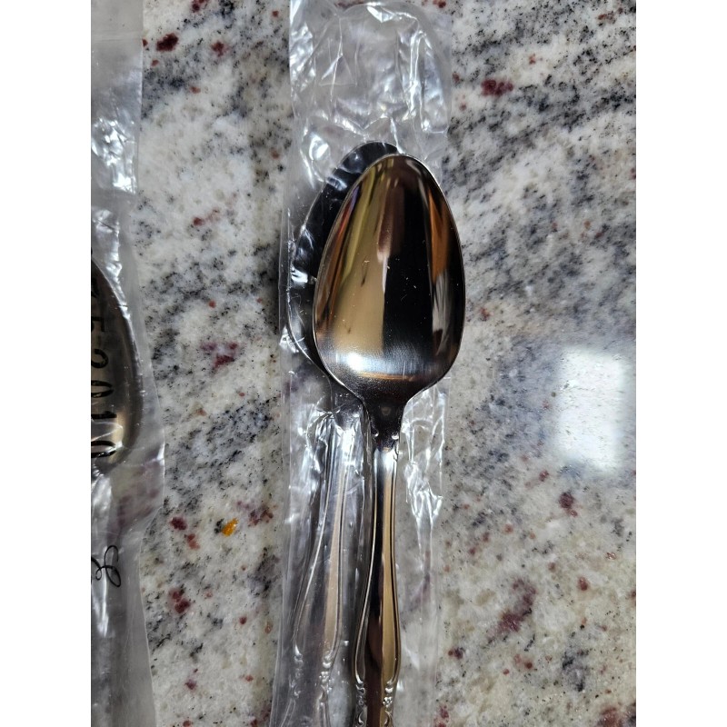 Customcraft New CUSTOMCRAFT Stainless Sample Flatware Spoons Monogram "B” Lot
