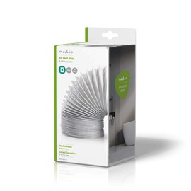 NEDIS DRHO100BWT30 PVC Air Outlet Hose | 100 mm | 3.00 m | Suitable for: Vent/Tumble Dryer | White