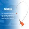 uxcell 1 Pcs Engine Oil Dipstick Engine Oil Fluid Level