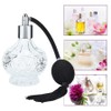 Topxome 80ml Clear Crystal Vintage Perfume Bottle Long Spray Tassels