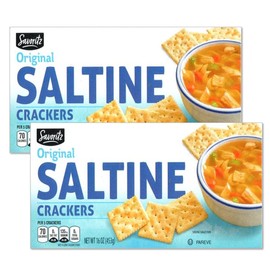 Savoritz Original Saltine Crackers 16oz 454g (Two Boxes)