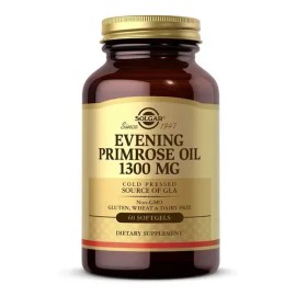 Solgar Evening Primrose Oil 1300mg Aceite De Onagra 60per Se Sabor Neutro                                                                             