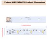 Yubunt WR55X26671 Refrigerator LED Light Board is Compatible with GE