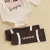Newborn Baby Girl Fall Clothes My 1st Football Season Long
