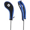 AIMALL 12pcs Neoprene Golf Club Head Covers, Zippered Protective Iron,