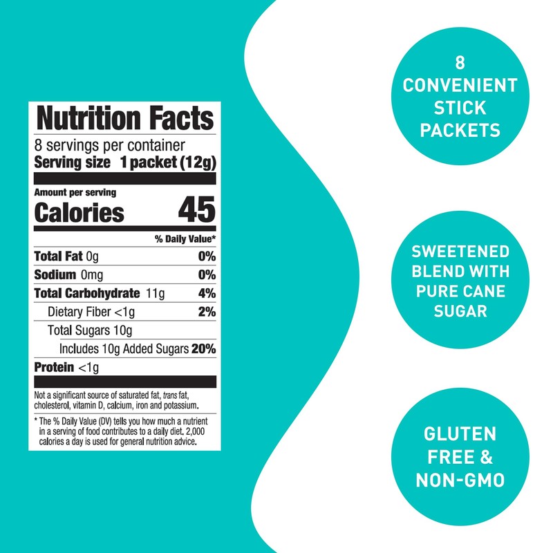 Aiya Japanese Sweetened Matcha Powder to Go Sticks - Ceremonial