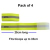 SwimCell High Visibility Reflective Armbands - Reflective Running Gear -