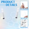 Threlaco 12 Pcs Hydraulic and Pneumatic Kit 10ml Plastic Syringe