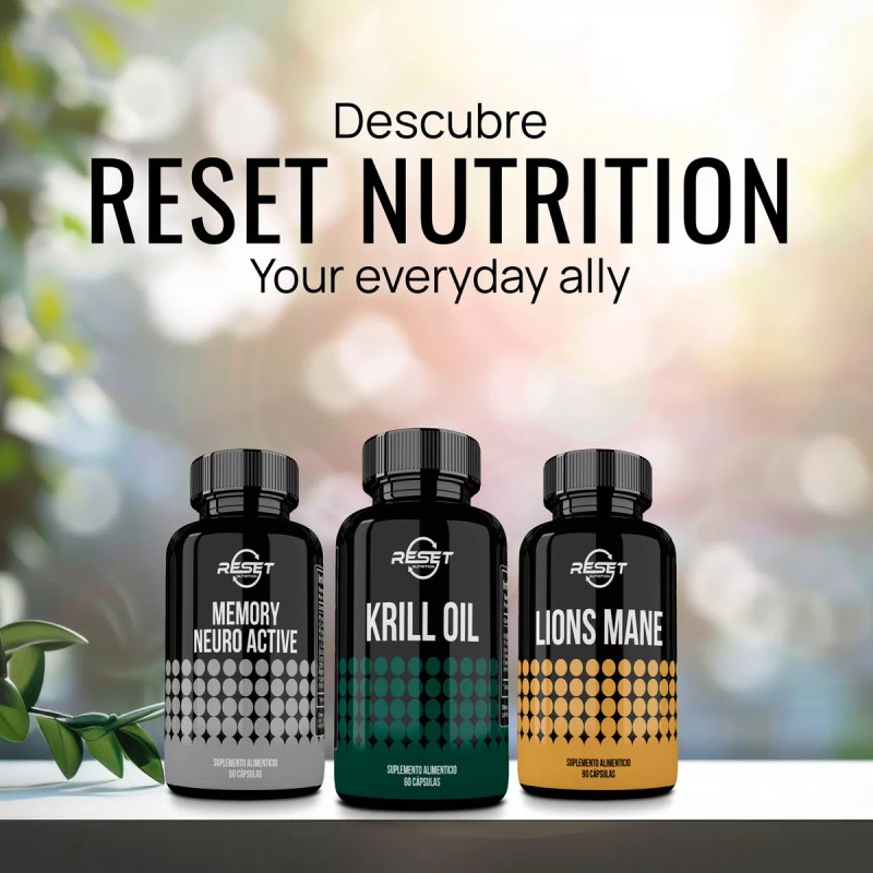 Reset Nutrition Krill Oil Omega 3 6 9 Plus 60