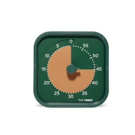 Time Timer MOD Home - Metallic Series - Individual Sized 60 Minute Visual Countdown Timer for ADHD, Adults, Students, and Pomodoro with Silent Operation (Metallic Forest)