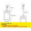 KOYOKOMA Pass Case, IC Card Case, Commuter Pass Case, Nico-chan